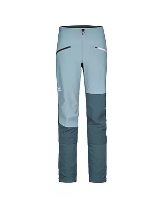 ORTOVOX | Pantaloni softshell da turismo Berrino da donna | hellblau